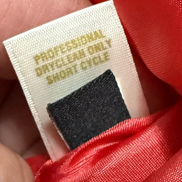 Kate Spade Embellished Silk Blend Dress coral 6 - Picture 10 of 12